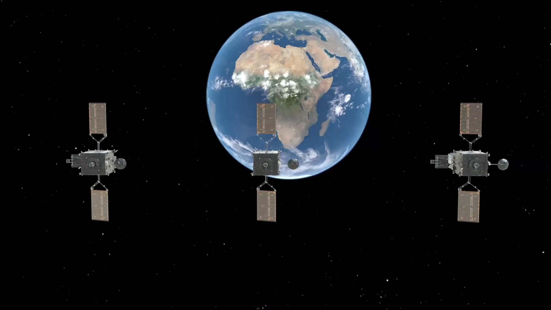 Meteosats in space