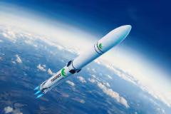 MaiaSpacen raketti piirroksessa