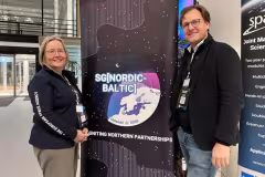 Kaisa Alhonen and Cornelis Eldering