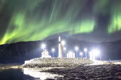 Isar Aerospace's Spectrum launcher in Andøya