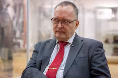 Jyri Kosola, former research director of the Finnish Defence Forces (photo: Jukka Lehto / Yle)