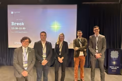 ESA NAVISP contract signatories at Spaceport Norway in Oslo