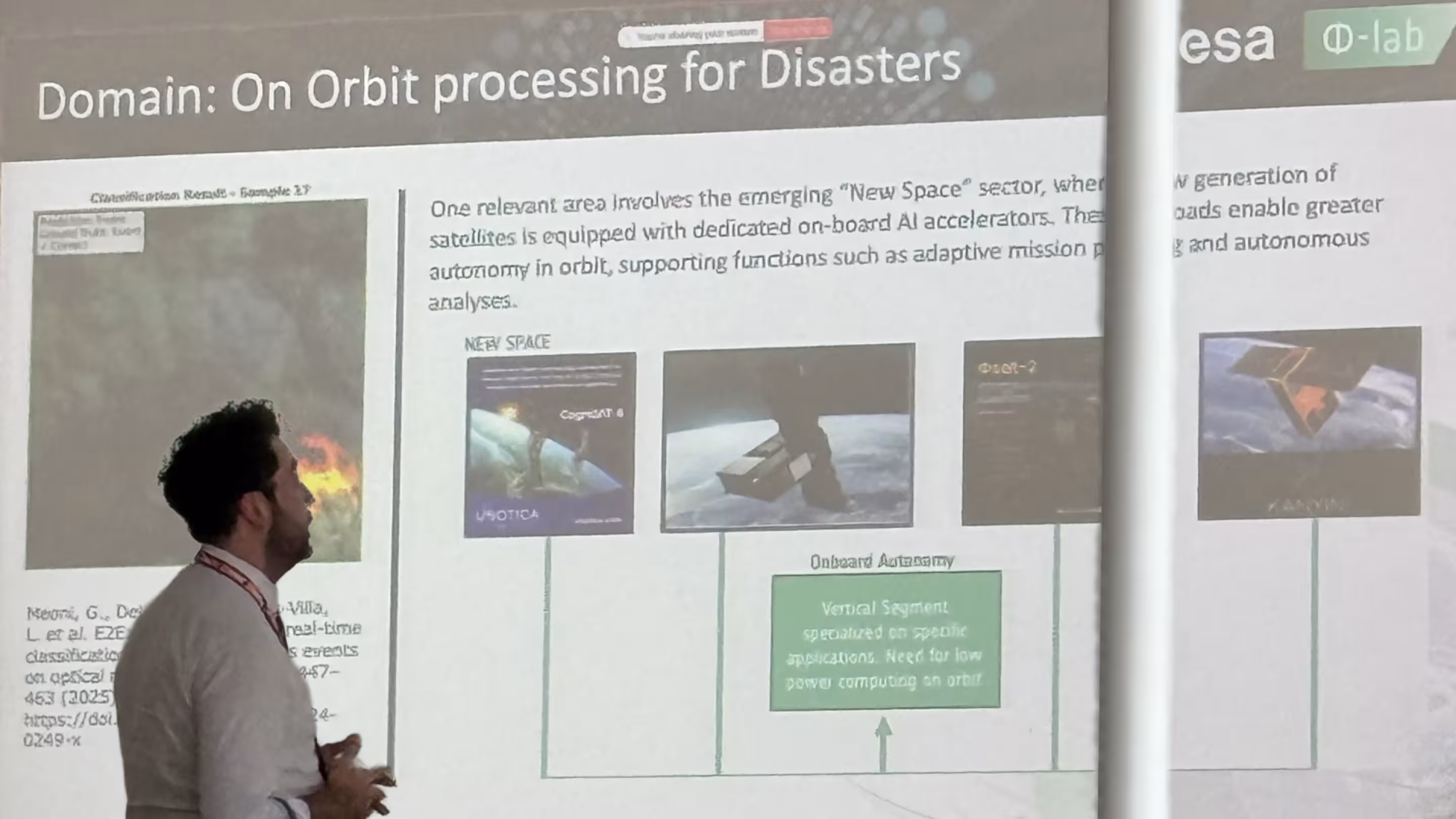 ECAI2025 (man looks at the projector screen)