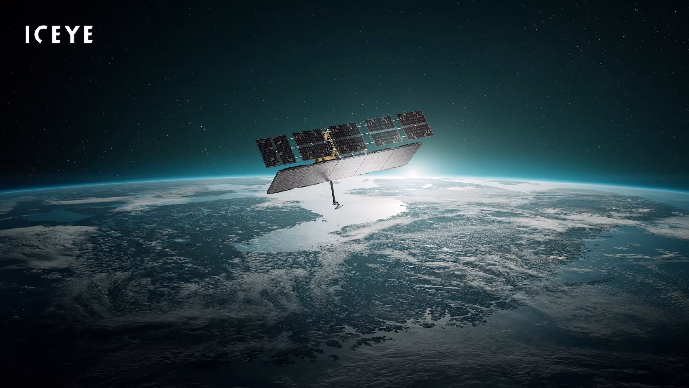 ICEYE Gen4 satellite in space (illustration)