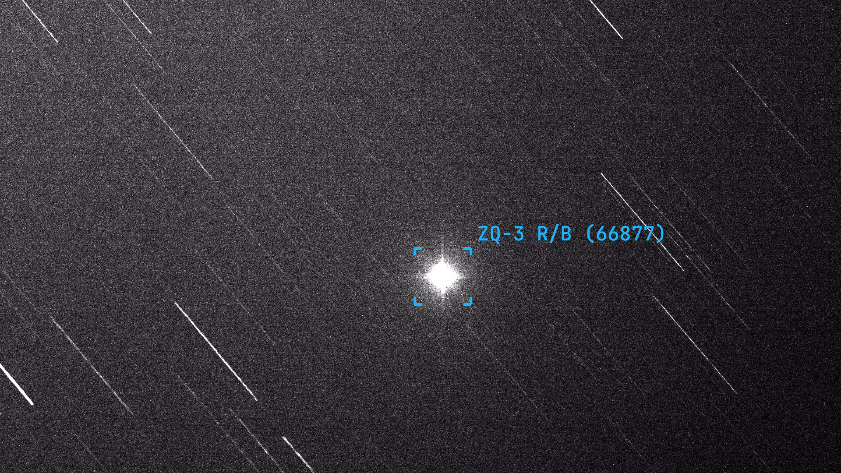 ZQ-3 R/B kuvattuna puolalaisella teleskoopilla Chilessä