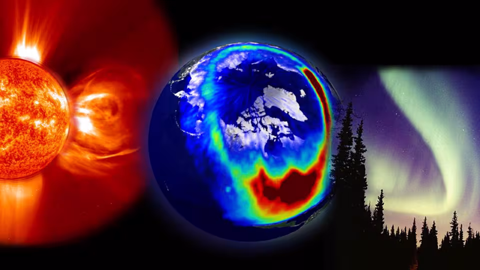 Aurinko - Maa - avaruussää