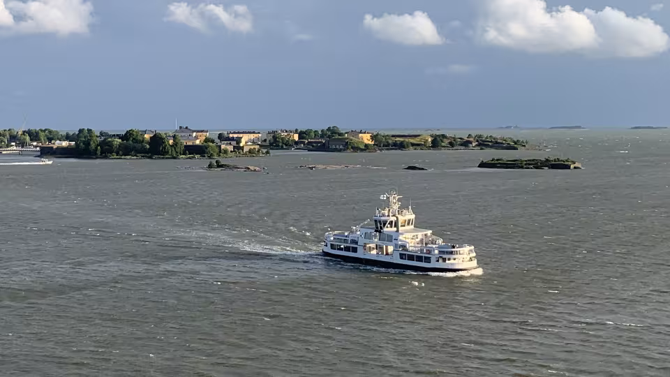 Ferry near Helsinki