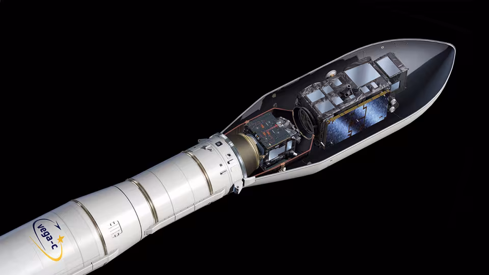 FLEX & Sentinel-3C in Vega-C fairing